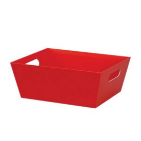 Red Small Market Tray