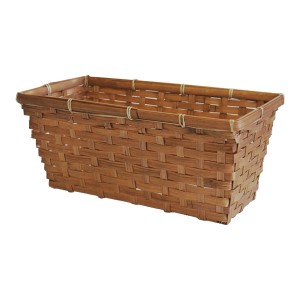 Light Brown Bamboo Rectangular (14'')