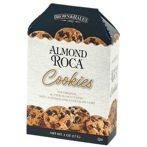 Brown & Haley Almond Roca Cookies Black/White 57g/2 oz
