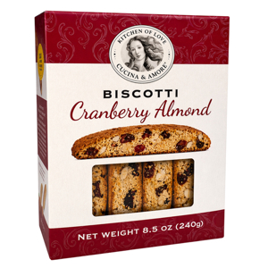 Cucina & Amore Cranberry Almond Biscotti 240g/8.5oz