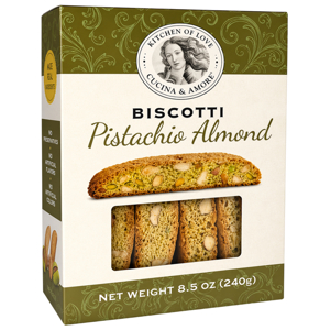 Cucina & Amore Pistachio Almond Biscotti 240g/8.5oz