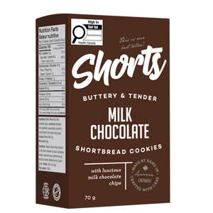 Cookie It Up Milk Chocoate Shortbread 18/70g