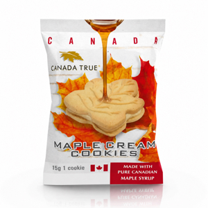 Canada True Single Serve Maple Cream Cookies 15g