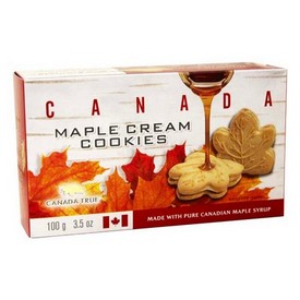 Canada True Mini Maple Cream Cookies 100g