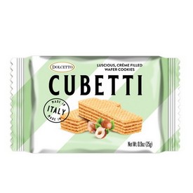 Dolcetto Cubetti Wafers Hazelnut 25g/.9 oz