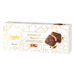 Desobry Luxury Belgian Salted Caramel Choco Cookies 105g/3.7 oz