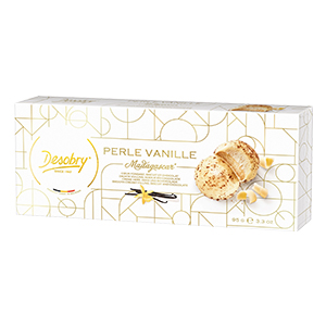 Desobry Perle Vanilla White Chocolate Cookies 95g/3.3 oz