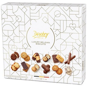 Desobry Luxury Assorted Belgian Biscuit Cookies 200g/7.1 oz