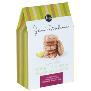 J&M White Choc Keylime Traditional Cookies 170g/6oz