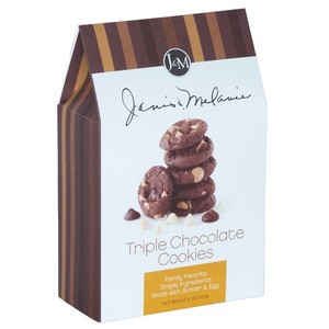 J&M Traditional Triple Chocolate Cookies 170g/6oz