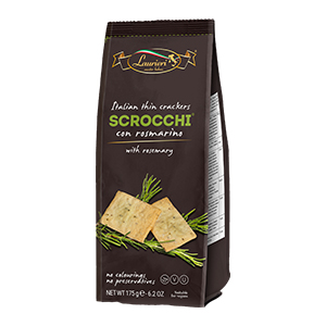 Laurieri Scrocchi Crackers Rosemary 175g/6.2 oz
