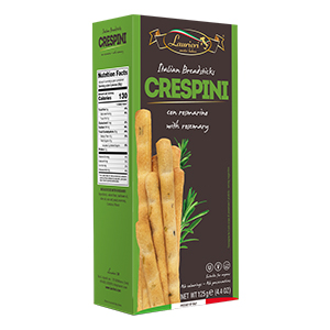 Laurieri Crespini Breadsticks Rosemary 125g/4.4 oz