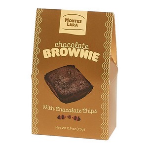 Montes Lara Chocolate Brownie w/ Chocolate Chips (Gold) 25g/0.9oz