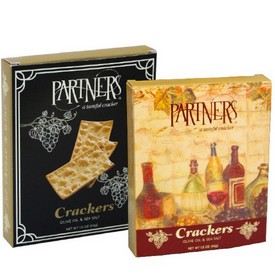 Partners Olive Oil & Sea Salt Crackers Large Pk 42g/1.48oz