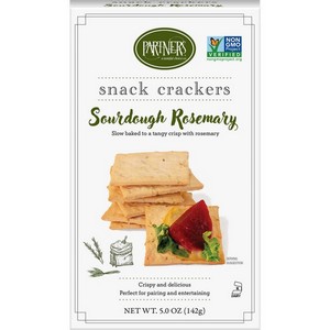 Partners Rosemary Sourdough Crackers 142g/5oz