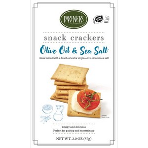 Partners Hord D'Oeuvre Olive Oil/Sea Salt Crackers 57g/2oz