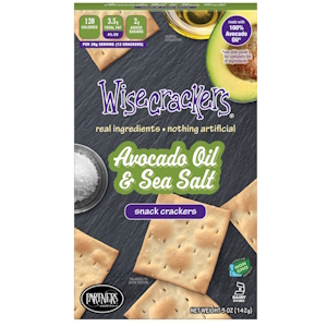 Wisecrackers Avocado Oil & Sea Salt 142g/5 oz