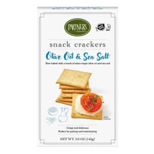 Partners Olive Oil & Sea Salt Crackers 142g/5oz
