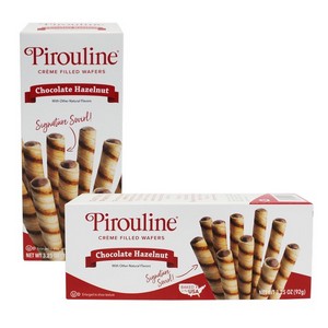 Pirouline Chocolate Hazlenut Wafer Rolls 99g/3.5oz