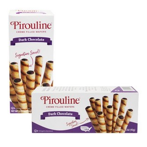 Pirouline Dark Chocolate Wafer Rolls 3.25oz /92g
