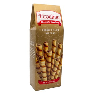 Pirouline Chocolate Hazelnut Cream Filled Wafers 10 Pk Gold 3.25oz/92g