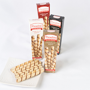 Pirouline Chocolate Hazelnut Cream Filled Wafers Duo Pack - Asst 25g/.88 oz