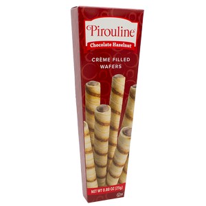 Pirouline Chocolate Hazelnut Cream Filled Wafers Duo Pack - Burgundy 25g/.88 oz