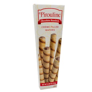 Pirouline Chocolate Hazelnut Cream Filled Wafers Duo Pack - White 25g/.88 oz