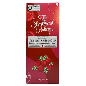 The Shortbread Bakery's Cranberry White Chip Cookies 128g/4.5 oz