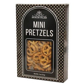 Snacktales Mini Pretzels Black/White 57g/2oz