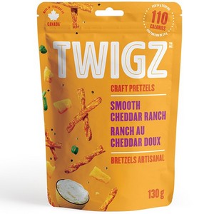 Twigz Pretzels Smooth Cheddar Ranch 130g