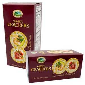 Twenty Valley Water Crackers Burgundy 95g/3.4oz