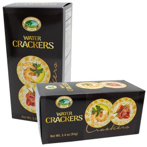 Twenty Valley Water Crackers Black 95g/3.4oz
