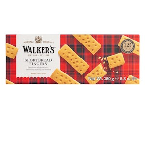 Walkers Shortbread - Fingers Carton 150g/5.3 oz