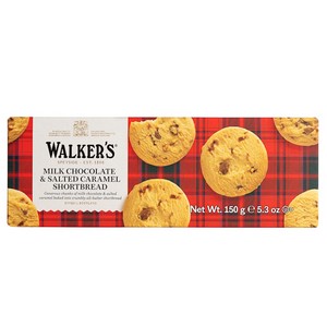 Walkers Shortbread- Milk Chocolate & Salted Caramel 150g/5.3 oz