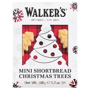 Walkers Shortbread Mini Xmas Trees 150g/5.3oz