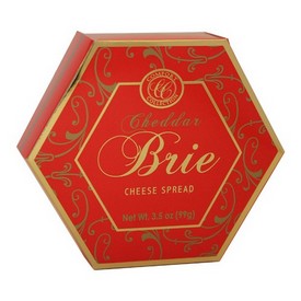 Comfort Collection Cheddar Brie Flavored Cheese Spread Red 3.5 oz / 99g