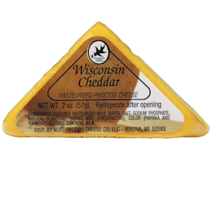 Northwood Cheese Triangles - Cheddar 2 oz/57g