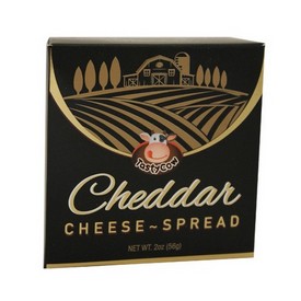 Tasty Cow Cheddar Cheese Spread Black 56g/2 oz