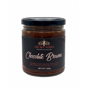 The Bee Works Creamed Chocolate Brownie Honey 330g