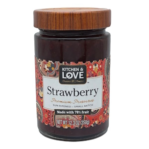 Kitchen & Love Strawberry Preserve 12.3oz/350g
