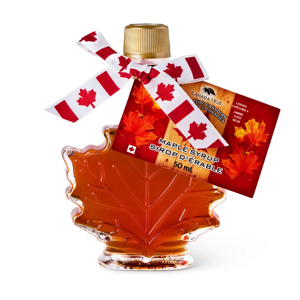 Canada True Maple Syrup Maple Leaf Bottle 50ml