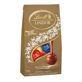 Lindt Lindor Asst Chocolate Truffles Bag Gold 150g/5.1 oz