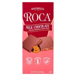 Brown & Haley Roca Milk Chocolate Toffee Bars 100g/3.5 oz