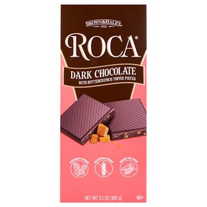 Brown & Haley Roca Dark Chocolate Toffee Bars 100g/3.5 oz