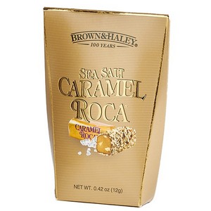 Brown & Haley Sea Salt Caramel Roca 1pc Gold 12g/0.42oz