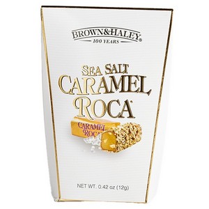 Brown & Haley Sea Salt Caramel Roca 1pc White 12g/0.42oz