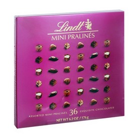 Lindt Mini Pralines Magenta Gift Box 8/6.2 oz