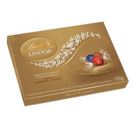 Lindt Assorted Chocolate Gift Box Small (Gold) 120g