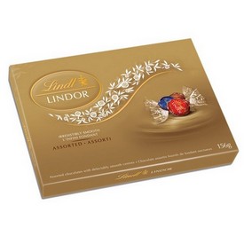 Lindt Assorted Chocolate Gift Box Medium (Gold) 156g
